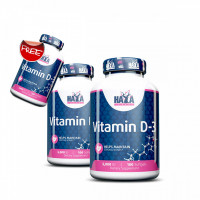 Haya Labs 2+1 Vitamin D3 5000IU