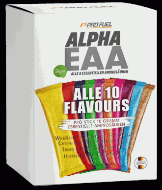Pro Fuel Alpha EAA Vegan Mix-box 10 pack