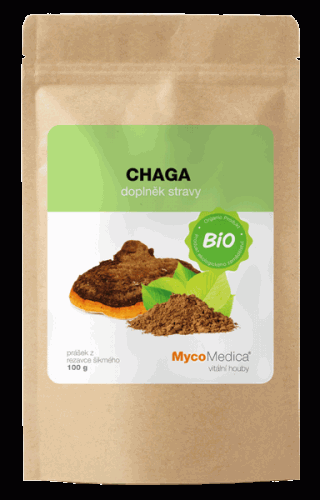 Mycomedica Chaga prášek BIO