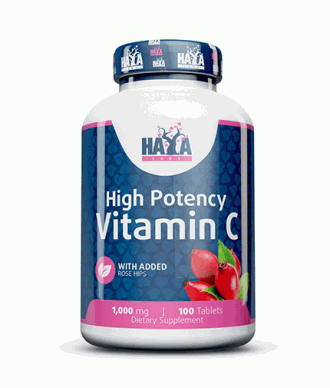 Haya Labs Vitamin C 1000 mg with Rose Hips 100CT