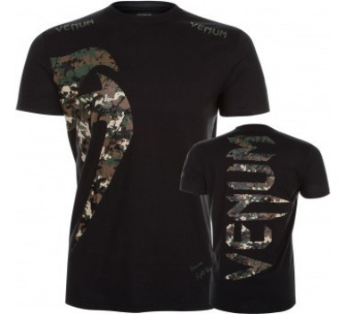 Tričko VENUM Giant - Jungle Camo Black