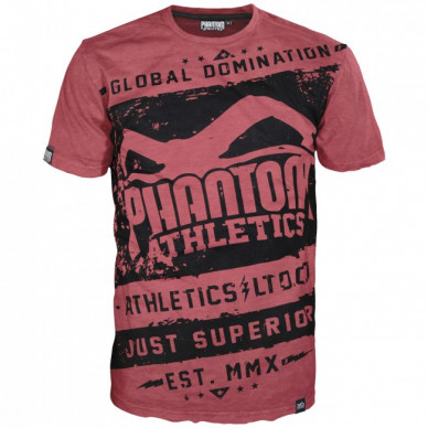 Pánské tričko Phantom Walkout\" - červeno /černé