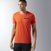 REEBOK Pánské tričko CROSSFIT ATHENA - oranžové