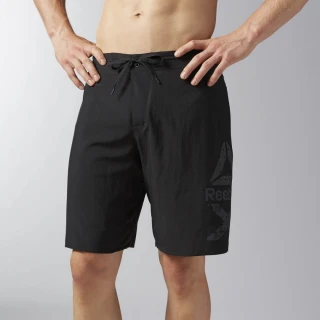 Reebok Pánské šortky 2-IN-1 - černé