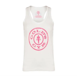 Gold Gym Dámské tílko FITTED - bílé