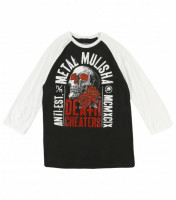 Pánské triko Metal Mulisha EPITAPH RAGLAN L/S - černá