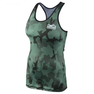 PHANTOM Dámské sportovní tílko \"Camo\" - zelené