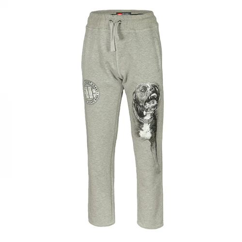 Tepláky PitBull West Coast HECTOR šedé - open end