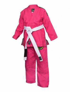 OKAMI fightgear Dětské Kimono Gi Wolf Pup 2.0 - pink