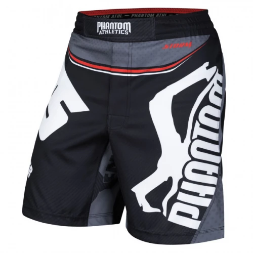 Šortky Phantom \\"Team Souwer\\" - černo/šedé