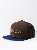 RVCA kšiltovka TWILL III brown
