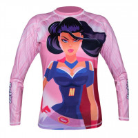 Dámský Rashguard MACHINE Super Woman dl. rukáv