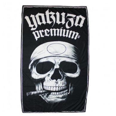 Yakuza Premium Ručník PROMO SKULL - černý