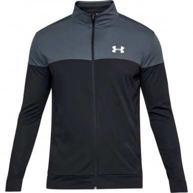 Under Armour Pánská mikina Sportstyle Pique  - černo/šedá