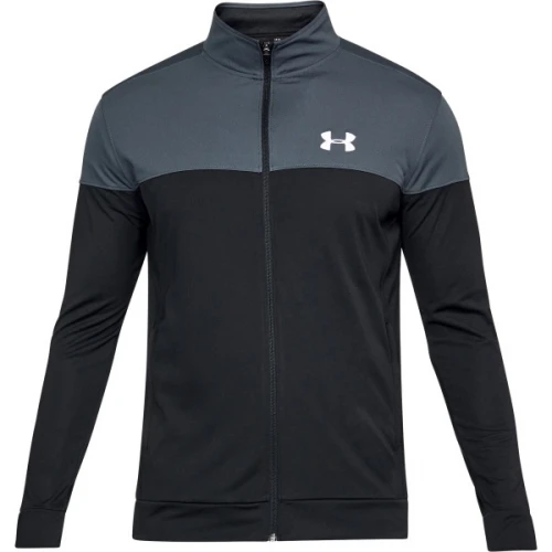 Under Armour Pánská mikina Sportstyle Pique - černo/šedá