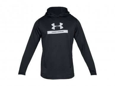 Pánská mikina UNDER ARMOUR MK1 TERRY GRAPHIC - černá