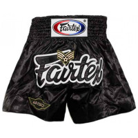 Thai šortky Fairtex BS0622 - černé