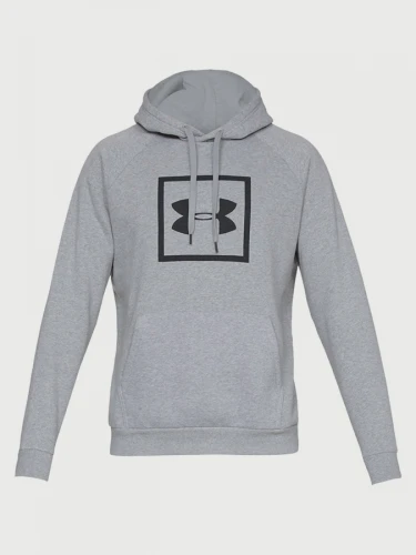 Pánská mikina UNDER ARMOUR RIVAL FLEECE LOGO - šedá