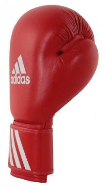 Boxerské rukavice Adidas WAKO červené - kůže