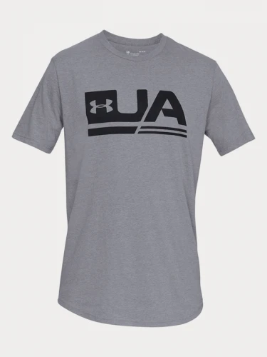 Pánské triko Under Armour Sportstyle Ss Drop Hem - šedé