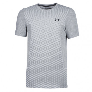 Pánské triko Under Armour Vanish Seamless Ss Novelty - šedé