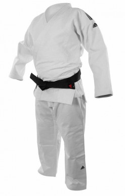 ADIDAS Kimono judo IJF CHAMPION II Slim FIT  - bílé