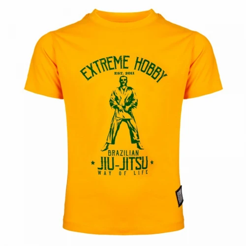 Extreme Hobby Triko BJJ - žluté