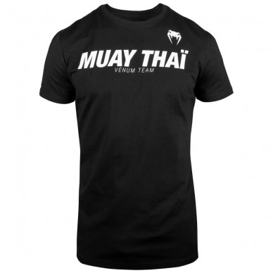 Pánské tričko VENUM MUAY THAI VT - černo/bílé
