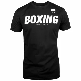 Pánské tričko VENUM BOXING VT - černo/bílé