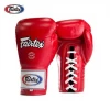 Další: Šněrovací boxerské rukavice Fairtex BGL6 červené