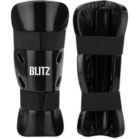 BLITZ chrániče holení Dipped Foam Shin - černé
