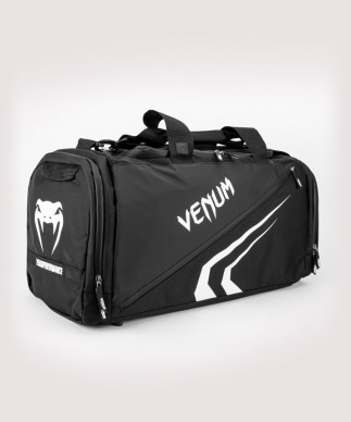 Sportovní taška VENUM Trainer Lite Evo Sports - černo/bílá