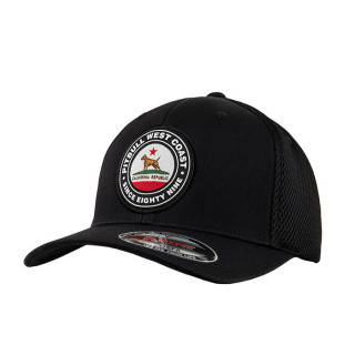 PitBull West Coast Kšiltovka mesh Full Cap CALIFORNIA DOG - černá