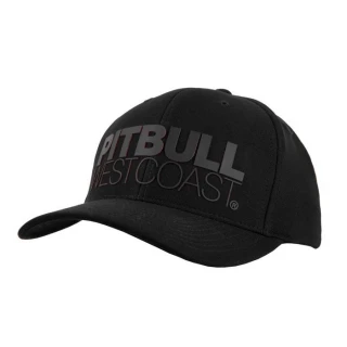 PitBull West Coast Kšiltovka Snapback SEASCAPE - černo/červená