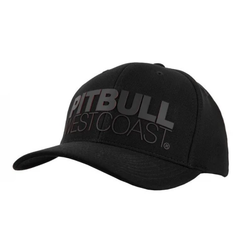 PitBull West Coast Kšiltovka Snapback SEASCAPE - černo/červená