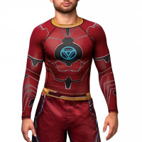 Rashguard HAYABUSA MARVEL Iron Man - červený