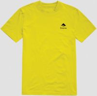 Triko EMERICA EM X SC LOGO DROP TEE - YELLOW