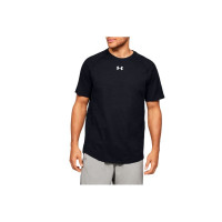 Pánské triko Under Armour Charged Cotton SS Tee - černé