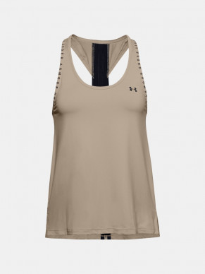 Dámské tílko Under Armour UA Knockout Tank - hnědé