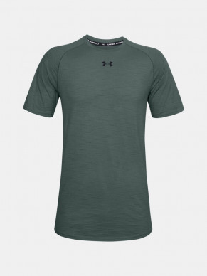 Pánské triko Under Armour UA Charged Cotton SS - modré