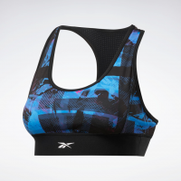 REEBOK Dámská sportovní podprsenka MYT Low-Impact Printed Bra - black