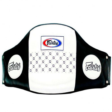 Chránič břicha Fairtex BELLY PAD - černobílá