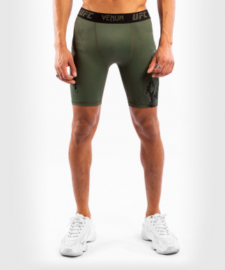 Kompresní trenýrky VENUM UFC Authentic Fight Week - Khaki