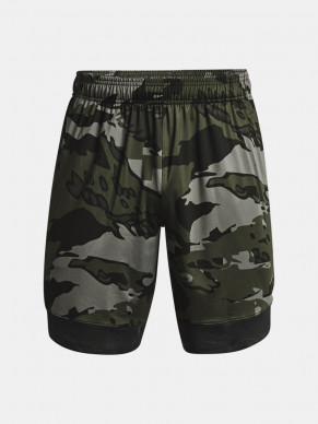 Pánské šortky Under Armour UA Train Stretch Camo Sts - zelené