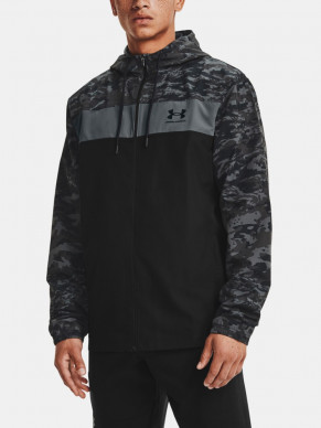 Pánská bunda Under Armour UA SPORTSTYLE CAMO WNDBKR- černá