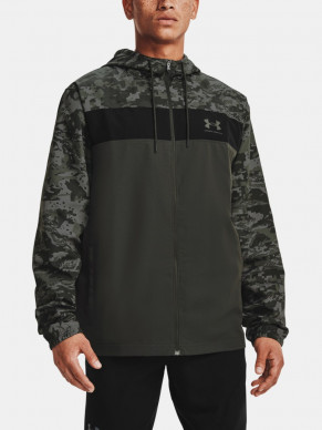 Pánská bunda Under Armour UA SPORTSTYLE CAMO WNDBKR - zelená