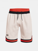 Pánské šortky UNDER ARMOUR RIVAL FLEECE AMP SHORT - bílé