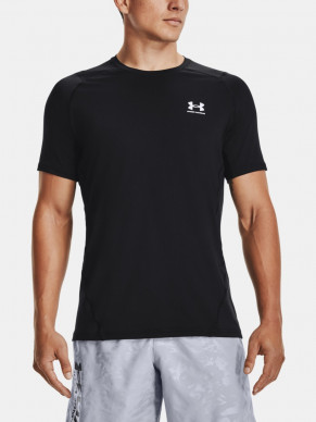 Pánské triko Under Armour UA HG Armour Fitted SS - černé