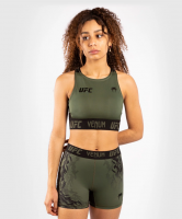 Sportovní podprsenka VENUM UFC Authentic Fight Week Women's Sport Bra - khaki