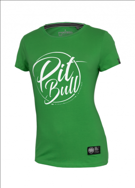 PitBull West Coast Dámské triko PB Inside -  zelené